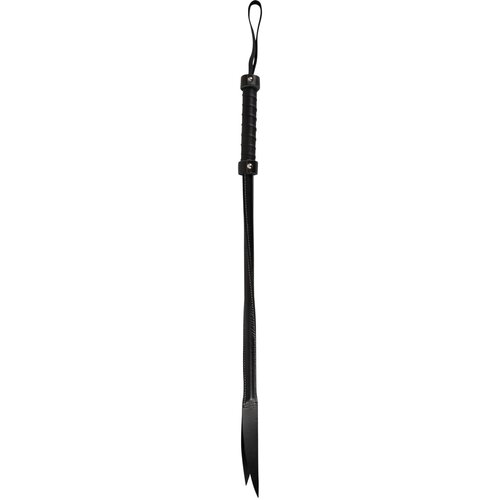Zado Leather Twisted Whip Black Slike