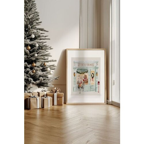 Wallity uramljena slika Nwyearsngmdl102, 33x48 cm Cene
