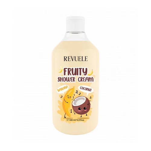 Revuele krema za tuširanje - Fruity Shower Cream - Banana And Coconut
