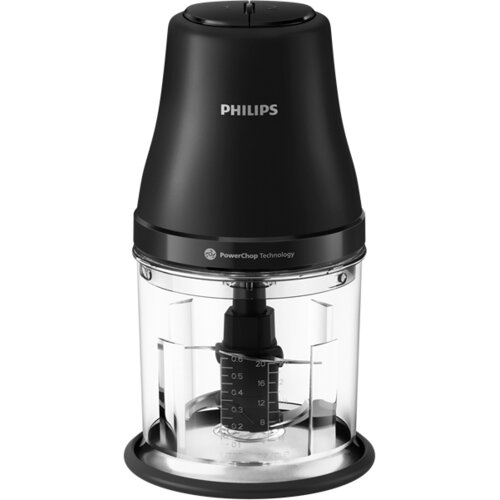 Philips HR1501/00 električni rezalnik živil 1 L 450 W Črna Slike