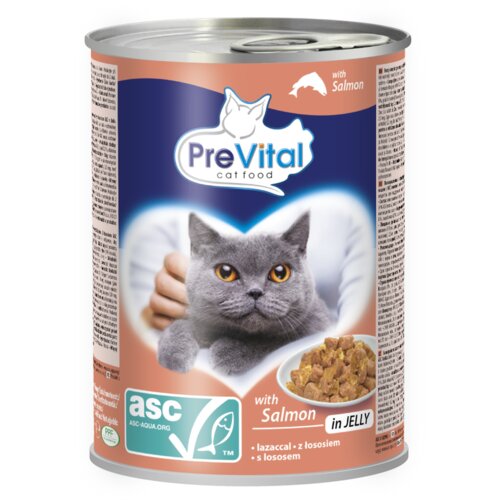 PREVITAL Hrana za mačke, Losos, 415 g Cijene
