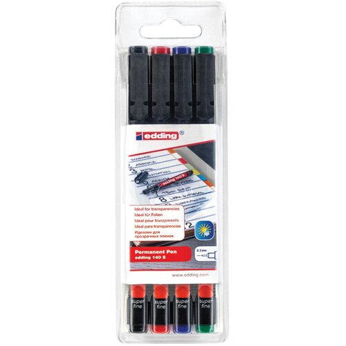 Marker OHP PERMANENTNI 0,3MM EDDING 140 S/4 S Cene