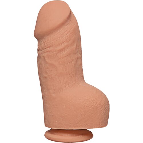 Doc Johnson The D Fat D Dual Density 8 Inch with Balls ULTRASKYN Vanilla Cene
