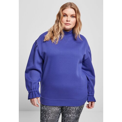 Urban Classics Women's turtleneck Crew blue-purple Cene