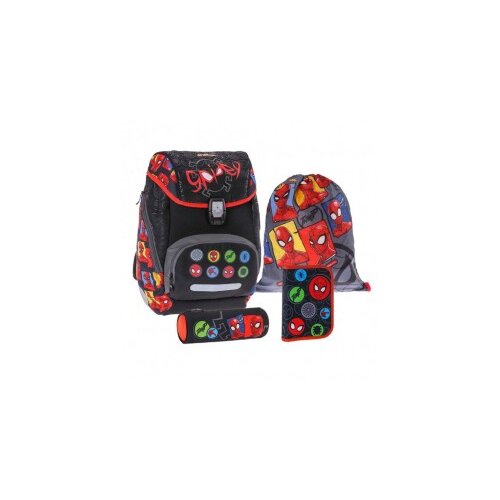  Školski ranac anatomski 4 u 1 spiderman Cene