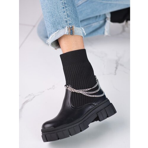 SHELOVET Black women&amp;#039;s workers with sock Slike