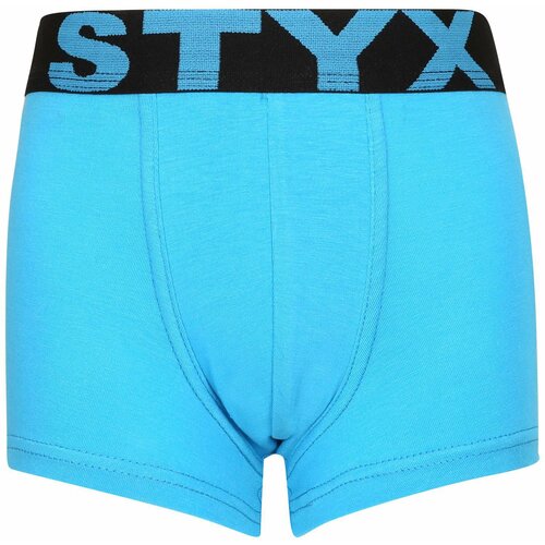 STYX Kids boxers sports rubber light blue Cene