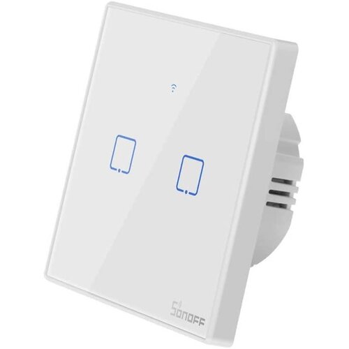 SONOFF pametni zidni prekidač Wi-Fi + RF433 dupli T2EU2C-TX Cijene