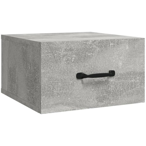 Maison Chic Stenska Nočna omarica - Nočna miza betonsko siva 35x35x20 cm, (21687815) Slike