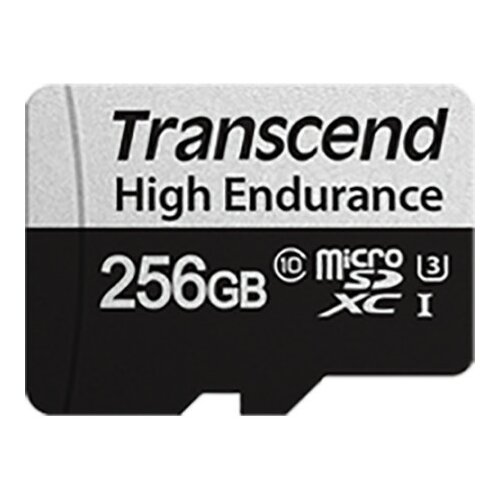 Transcend 256GB microSD w/ adapter U3, high endurance, read/write up to 95/45 MB/s ( TS256GUSD350V ) Cene