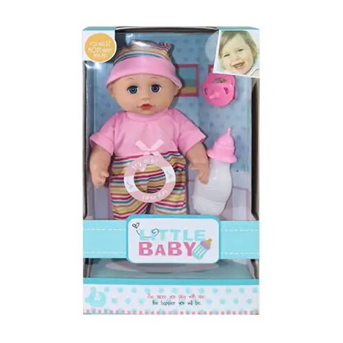 Magic Toys beba u ružičastoj majici sa dodacima, 30 cm Cijene