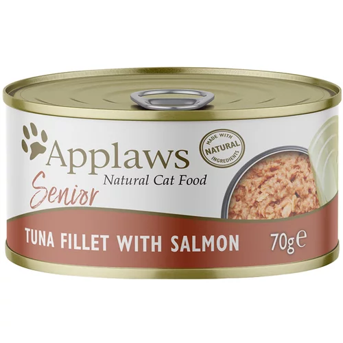 Applaws Senior 24 x 70 g - Tuna z lososom