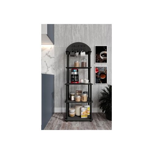 Hanah home coffee stand polica lungo black (282PTR1310) Slike