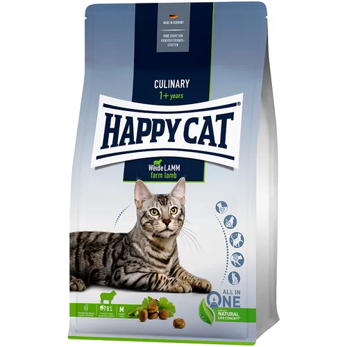 Happy Cat Culinary Adult jagnjetina s pašnikov - Varčno pakiranje: 2 x 10 kg