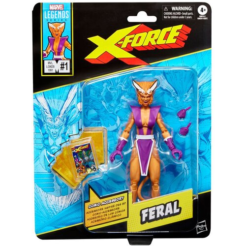 Hasbro Figura Feral X-Force Marvel Legends Series 15cm Slike