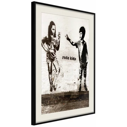  Poster - Banksy: Rude Kids 40x60