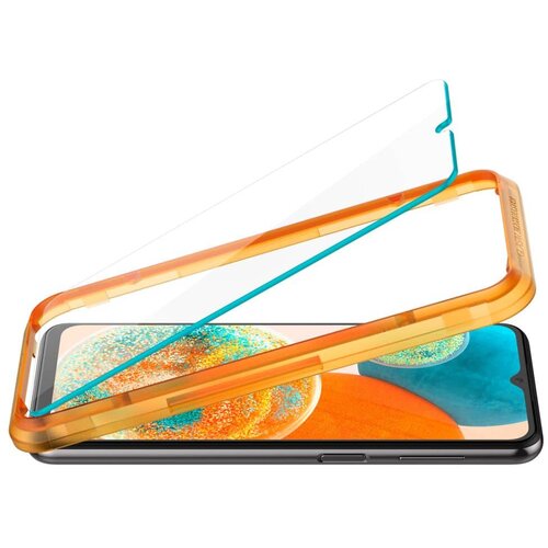 Spigen ALM GLAS.TR KALJENO STAKLO 2-KOM ZA SAMSUNG GALAXY A23 5G / LTE (AGL05279) CLEAR Slike