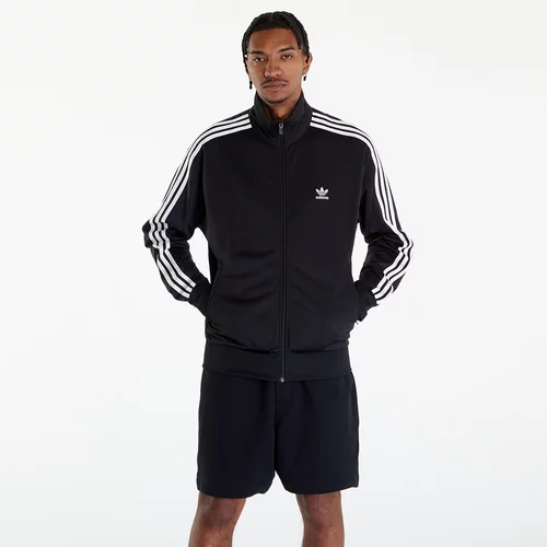Adidas Dukserica za muškarce, boja: crna, s aplikacijom
