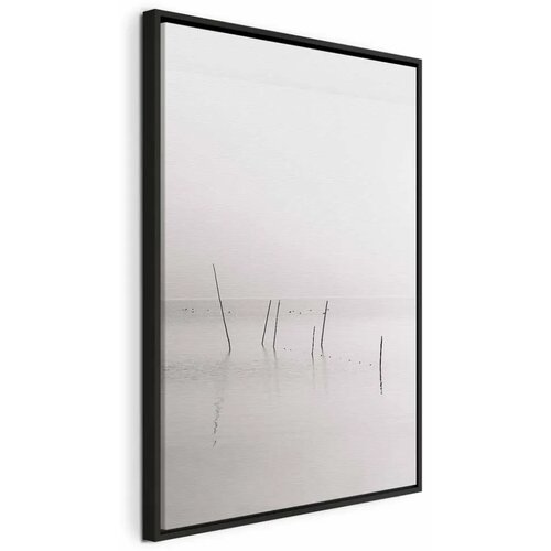  Slika - Misty Trail (1 Part) Vertical 40x60 U crnom drvenom okviru Cijene