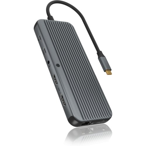 Icybox IB-DK4060-CPD priključna postaja s trojnim video izhodom Slike