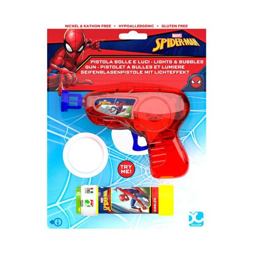  Set pištolja za puhanje mjehurića s motivom Spider-Mana i svjetlom Cene