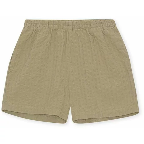 Konges Sløjd Dječje pidžama kratke hlače boja: zelena, s uzorkom