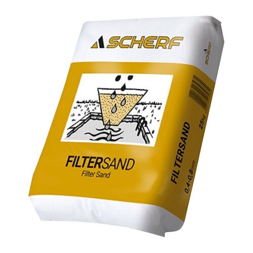 Scherf Pijesak filter za preči&scaron;ćavanje vode 0,4-0,8mm 25kg 17566 Cijene