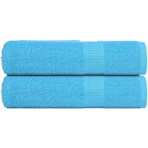 VidaXL Ručnici za tu&amp;scaron;iranje FROGN 2 kom. tirkizne 70x140 cm 360 g/m&amp;sup2; - Tirkizna 70 x 140 cm 2 Slike