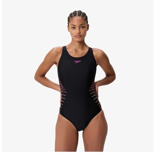 Speedo Plcmt muscleback 1pc black Cene