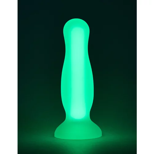 DREAMTOYS Radiant Soft Silicone Glow in the Dark Plug Small Green