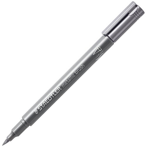  nepermanentni 1-6mm metallic brush staedtler 8321-81 srebrni Slike