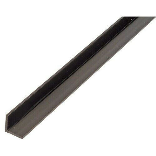 KANTOFLEX Kotni profil (Do x Š x V: 1.000 x 15 x 15 mm, Debelina: 1 mm, PVC, Črne barve) Cene