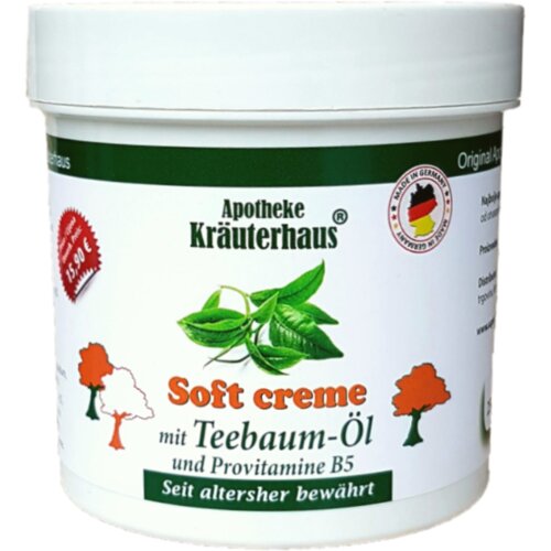 Soft Mehka krema z oljem čajevca in provitaminom B5 250ml. Cene