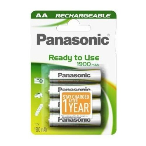 Panasonic baterija HHR-3MVE/4BC 1900mAh Ready to use AA Slike