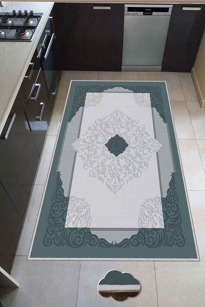 Conceptum Hypnose Tepih Hmnt542, Pravougaoni, 80 x 300 cm, Šareni Cene