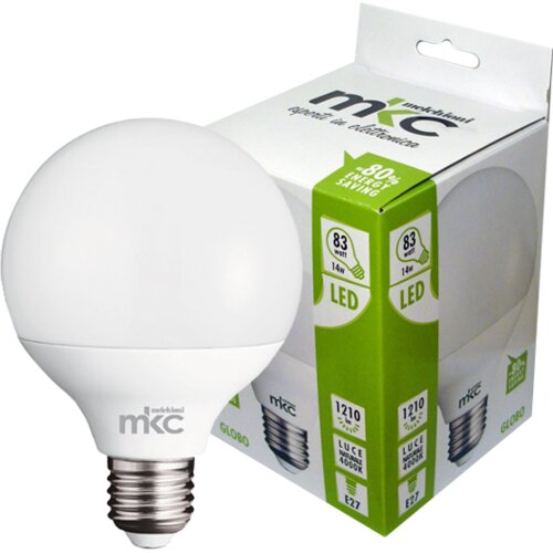 Mkc Sijalica, LED 14W, E27, 4000K,prirodno bijela svjetlost &amp;ndash; LED GLOBO E27/14W-N Slike