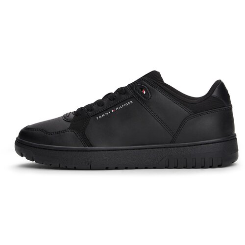Tommy Hilfiger Nizke superge črna / bela Cene