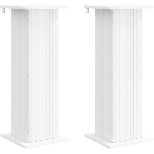  Stalak za biljke 2 pcs Bijela 30,5 x 30 x 80,5 cm Slike