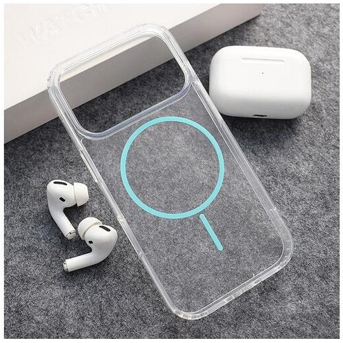  Maska Mag Case Clear Slim za iPhone 17 Pro plava Slike