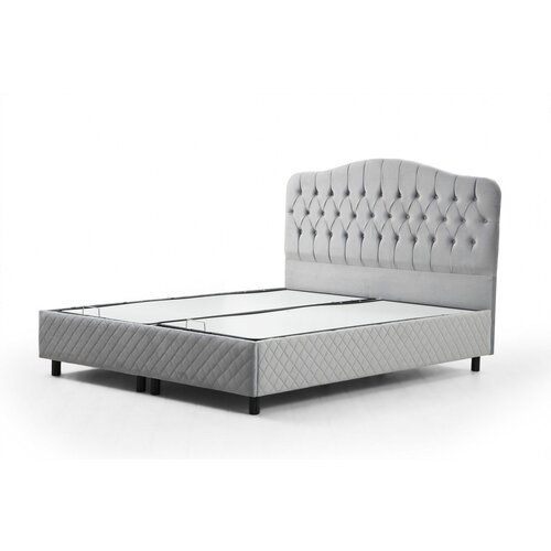 Hanah home Bračni krevet Vassi 150 x 200 Grey Cene