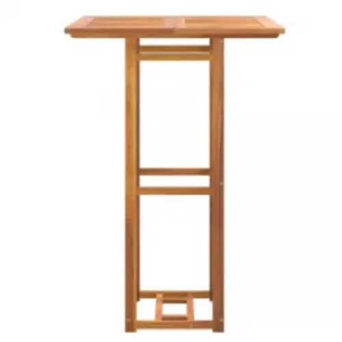 Bistro stol 75 x 75 x 110 cm od masivnog bagremovog drva Slike