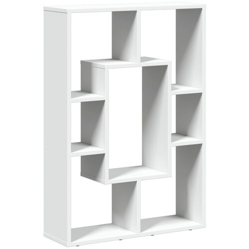 Maison Chic Knjižna omara - Knjižni regal bela 63x20x90 cm inženirski les, (21725054) Slike