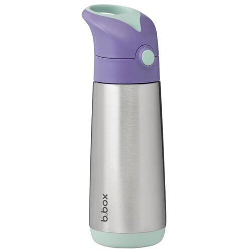 B.box termo bočica sa slamkom, 500ml - lilac pop Slike