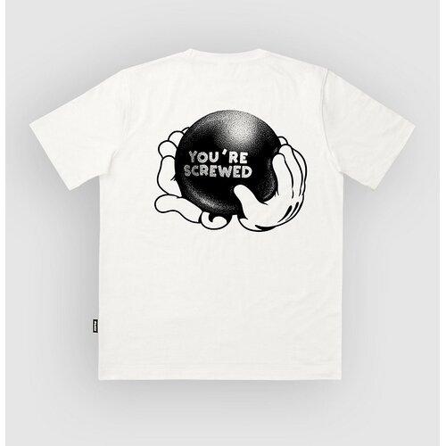 The Dudes You Re Screwed T-Shirt off / white Cene
