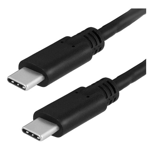  HQ USB Kabl Type C na Type C 1m CRNI Slike