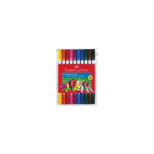 Faber-Castell Flomasteri dvostrani, 10 komada Cijene