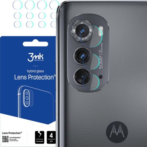 3mk 4x Staklo za kameru za Motorola Edge 2022 - Prozirna Cijene