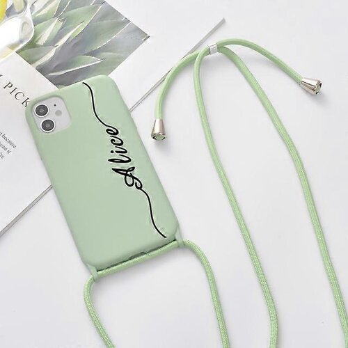 INORCO Mehak silikonski ovitek z imenom po meri za iPhone, ovitek s pakom za iPhone 12 Pro Max, (21855417) Cene