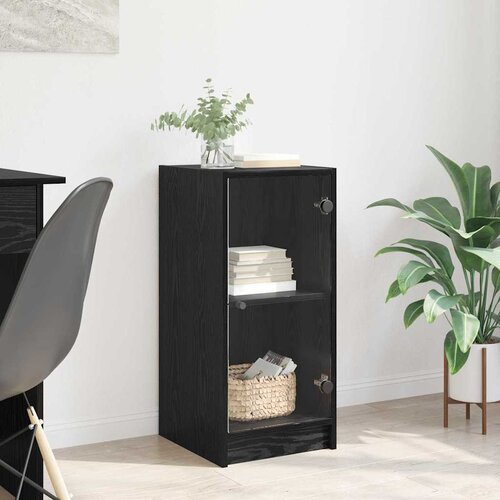  Kreveta Crni hrast 35 x 37 x 76 cm Konstruirano drvo Cene