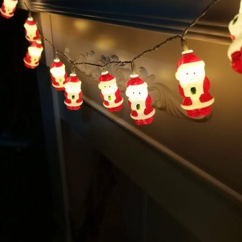  led svetleći niz &amp;quot;deda mrazevi&amp;quot; 1.65m ML-C1013 Slike